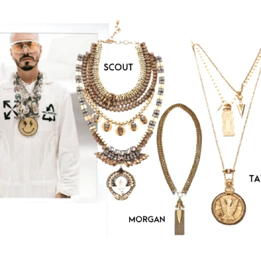 Dylan Lex Gilded Morgan Necklace